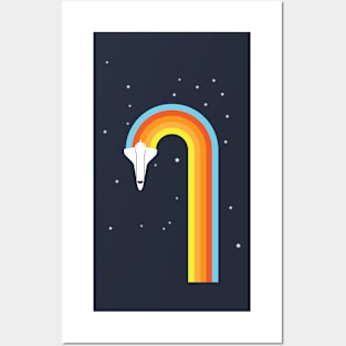 Over The Retro Rainbow Posters and Art